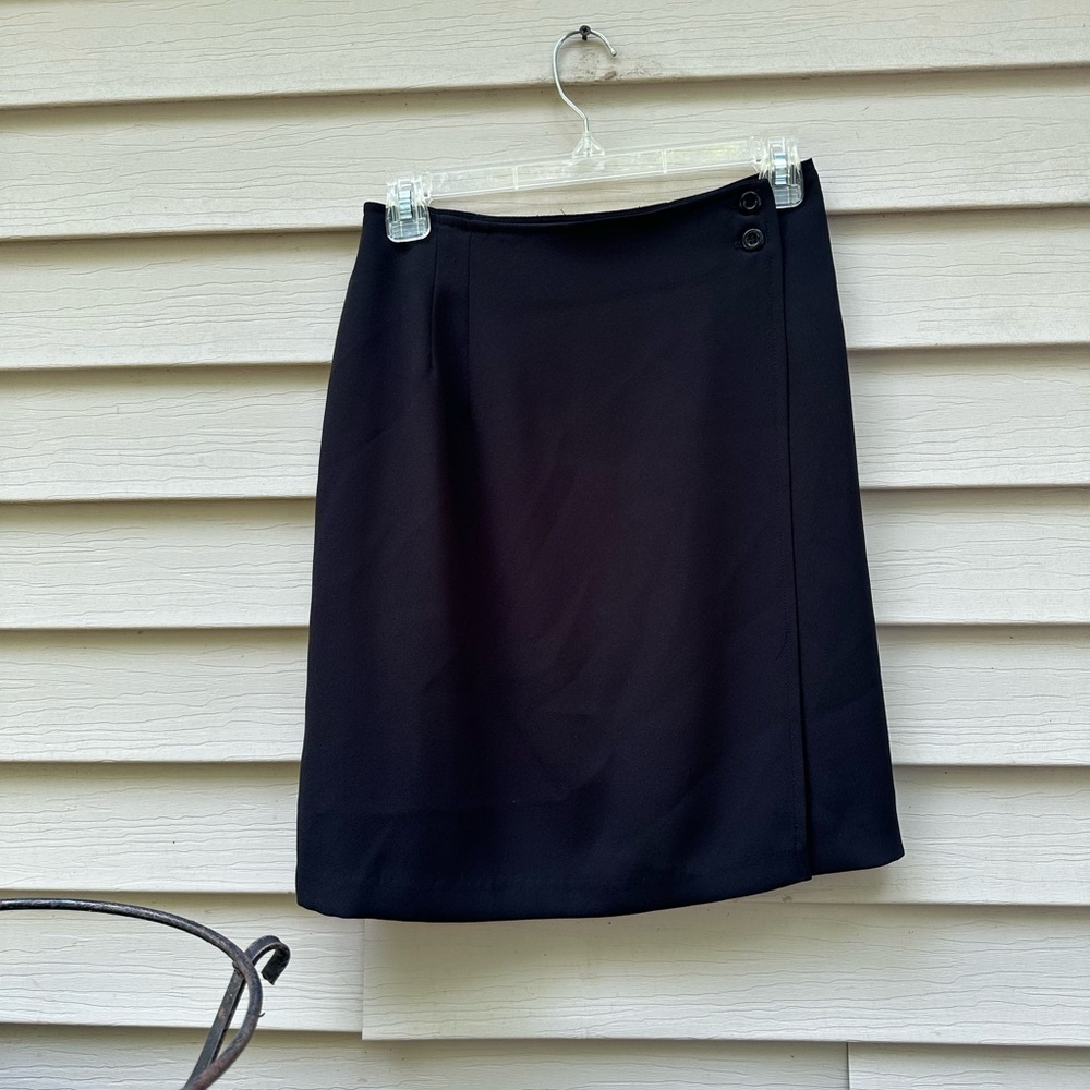 Northern Tradition Black Knee-Length A-Line Pencil Skirt for Work